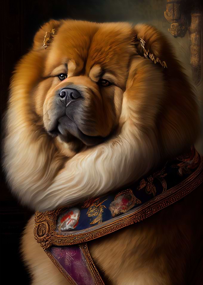 Chow Chow Portrait