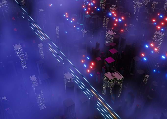 Futuristic Neon City