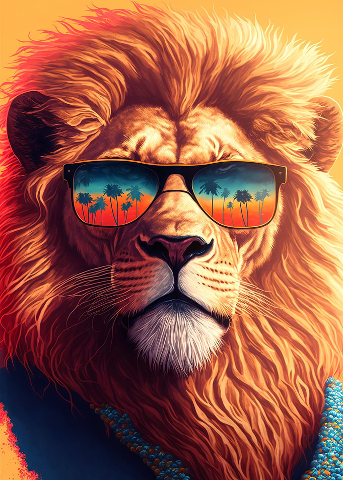 Sunglasses Lion