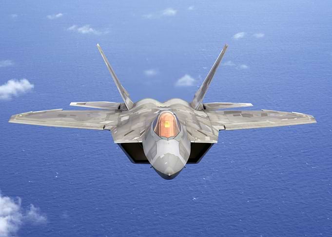 F22 in flight