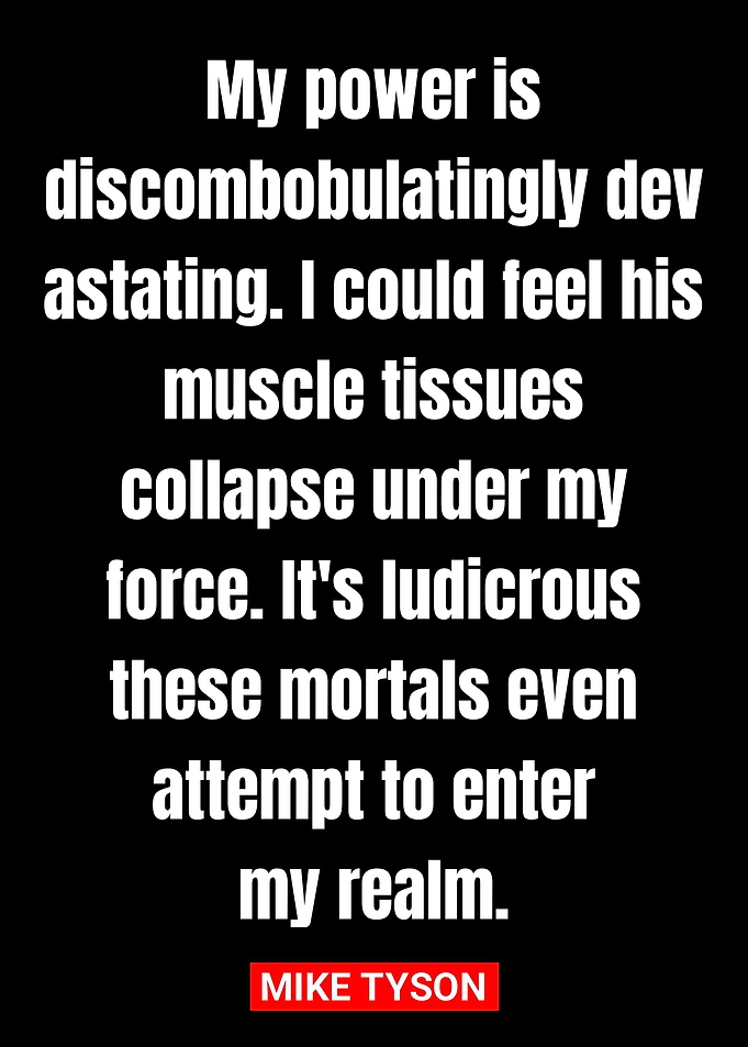 mike tyson quotes