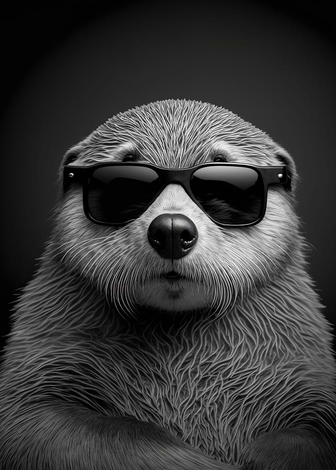 Portrait of a Sea Otter