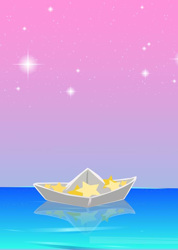 Lofi Aesthetic Paper Boat