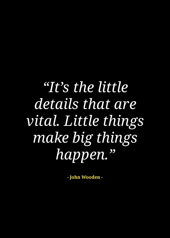 John wooden quotes