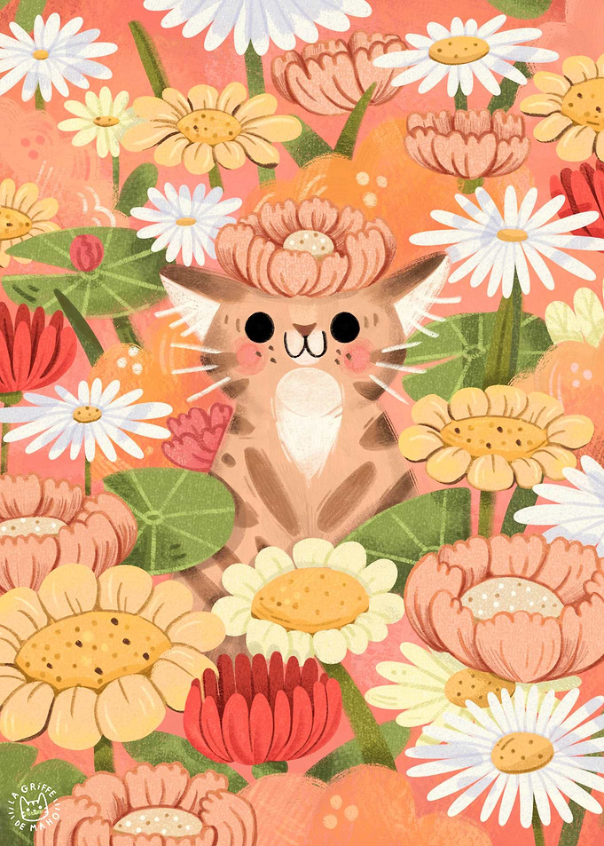 Maho and Flowers