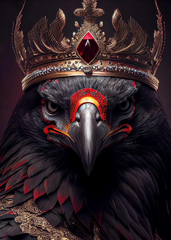 black eagle king or red