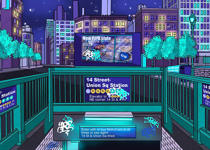 The subway After Dark
