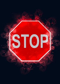 Stop Sign smoke