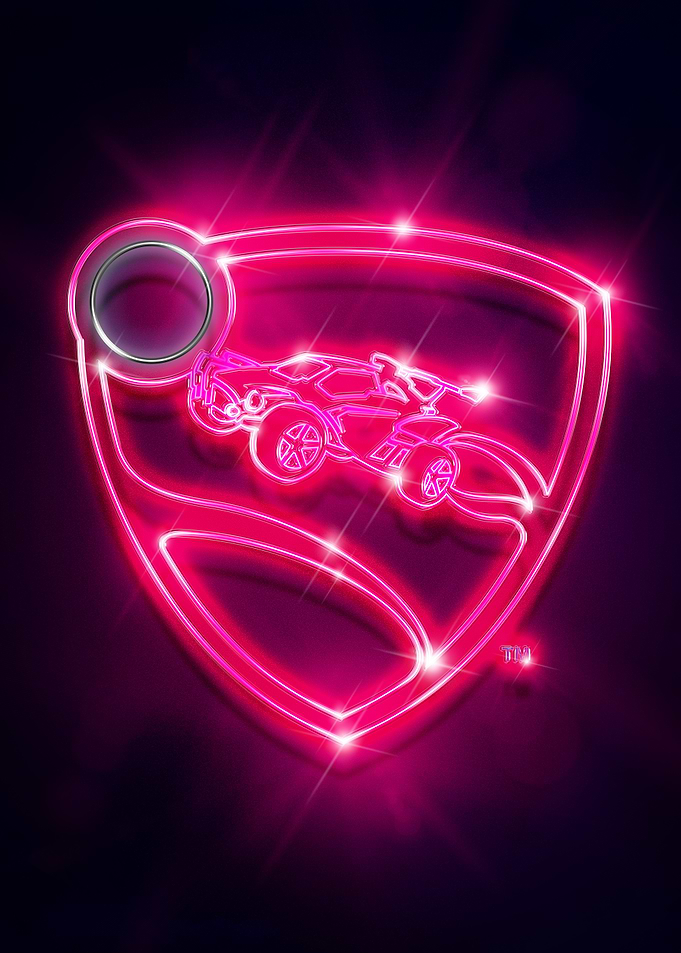 Pink Logo Neon