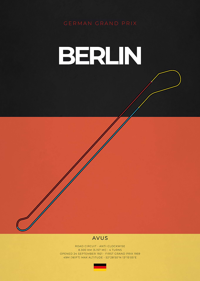 Berlin AVUS F1 Circuit
