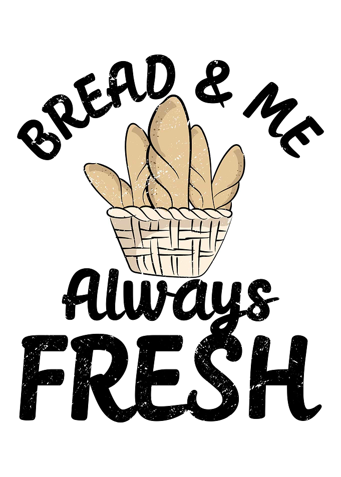 Funny Bread Baking Baker