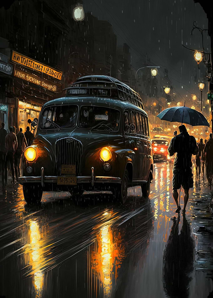 Stylized City Street