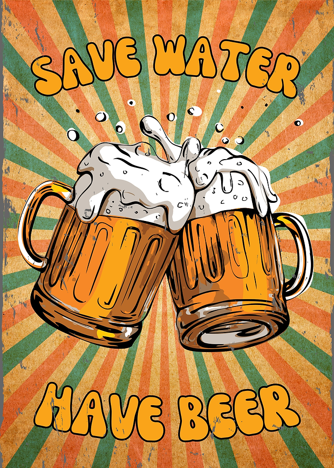 Save Water Drink Beer