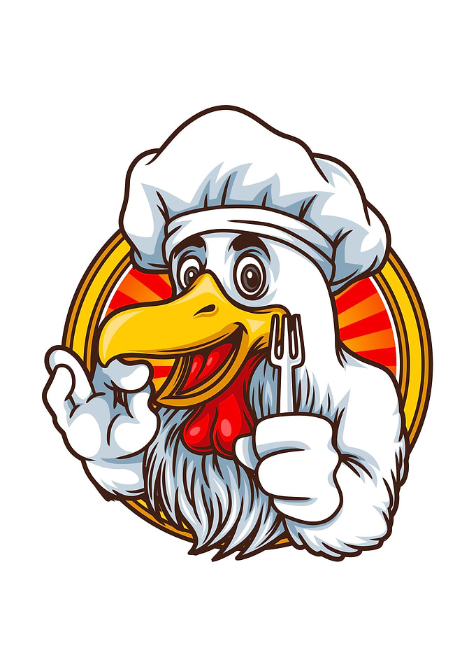 Chicken Chef Mascot