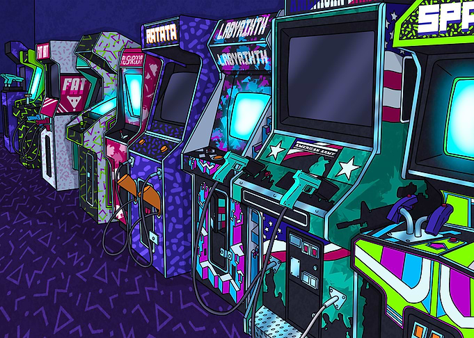 Arcade at Midnight