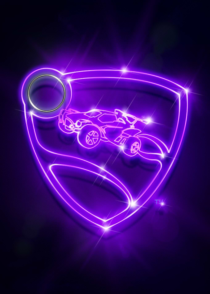 Violet Logo Neon
