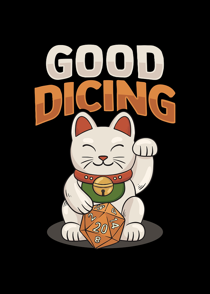 Chinese Cat RPG Gamer