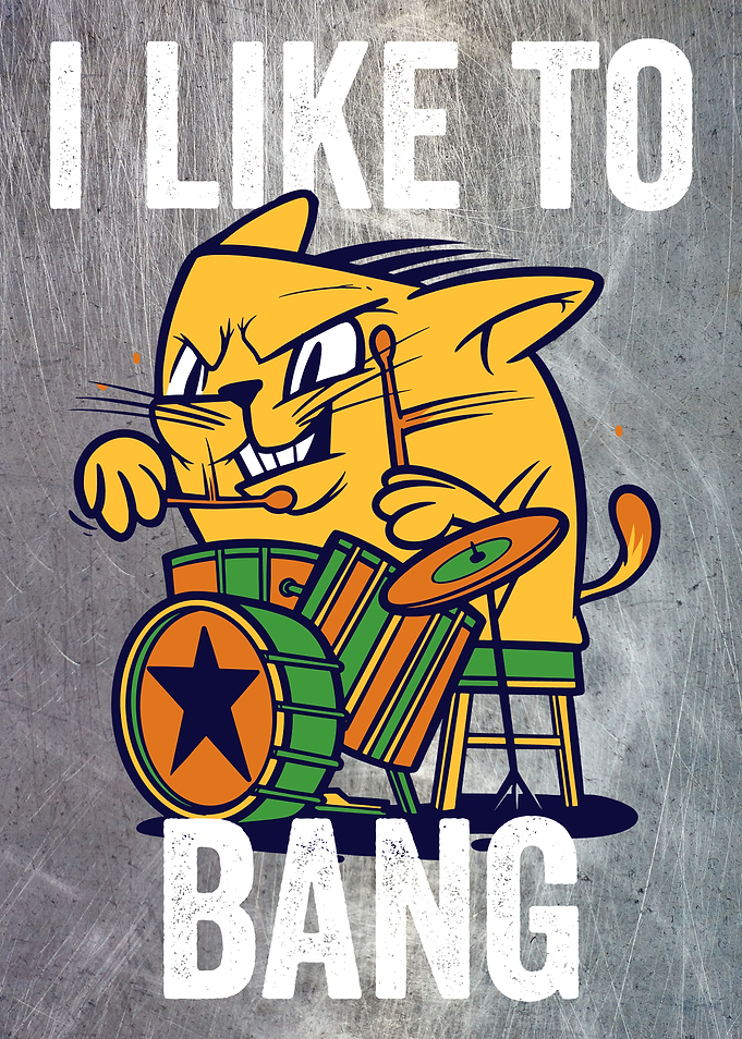 I LIKE TO BANG ANGRY CAT