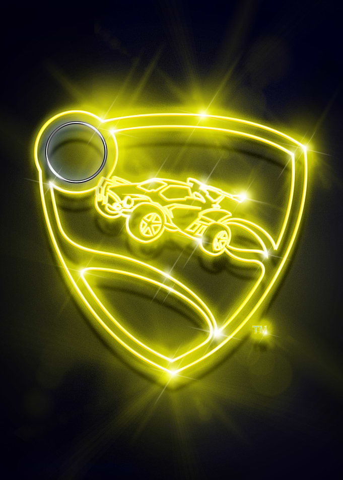 Yellow Logo Neon