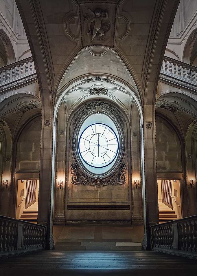 Louvre Palace symmetric