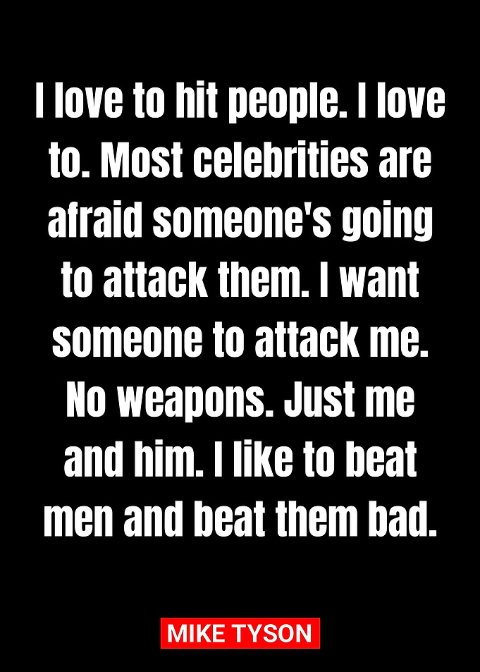 tyson quote