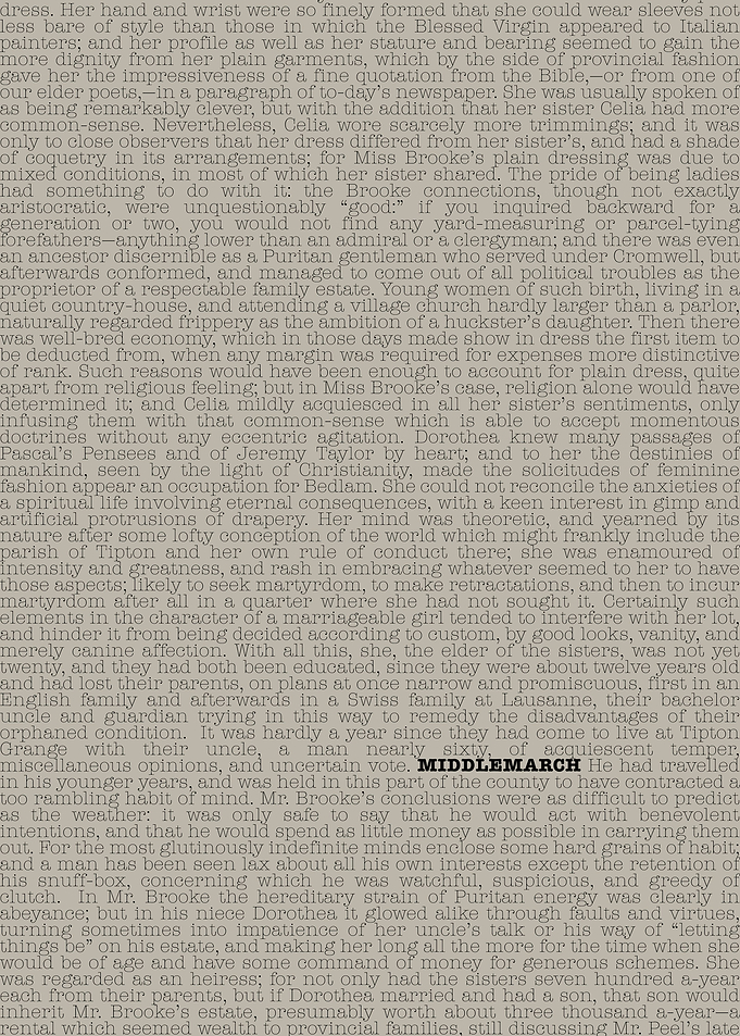 Middlemarch Book Text