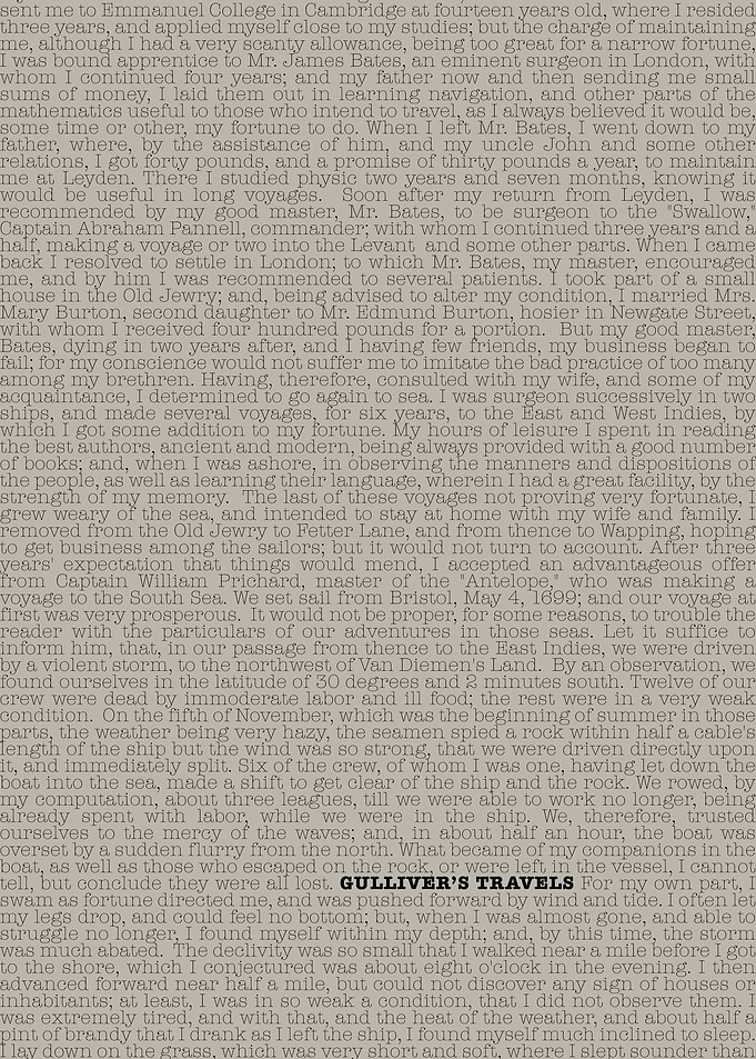 Gullivers Travels Text