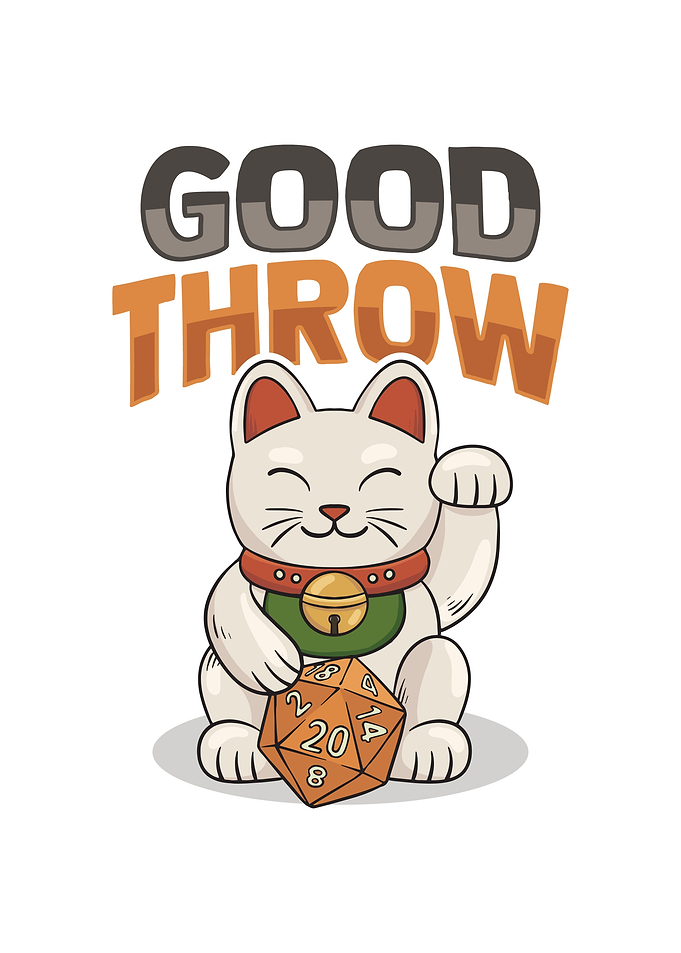 Chinese Cat RPG Gamer