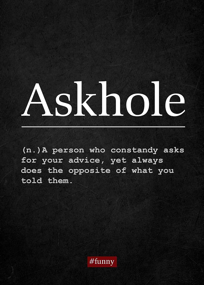 Definition Askhole