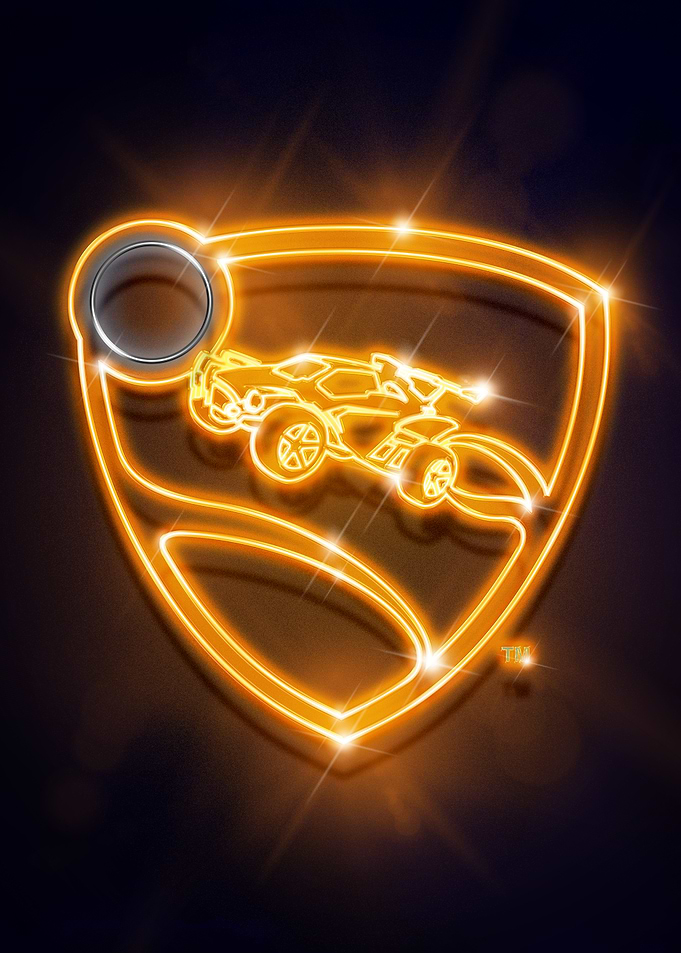 Orange Logo Neon