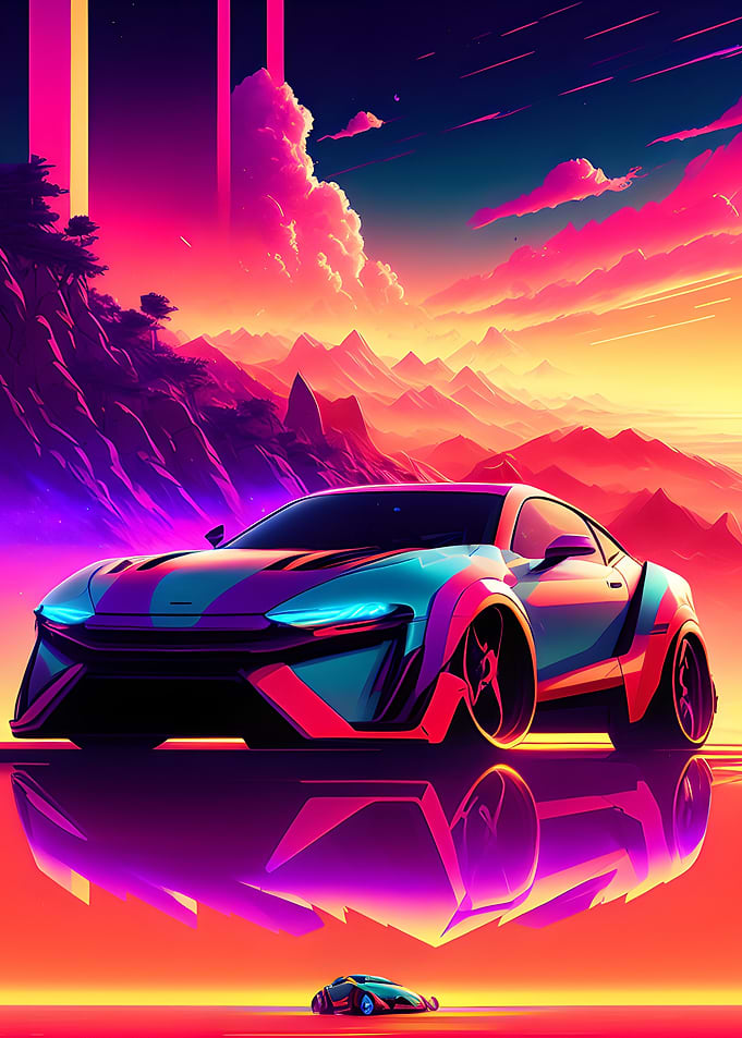 Retro Car 17