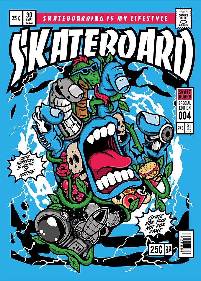 hand mouth comic cover