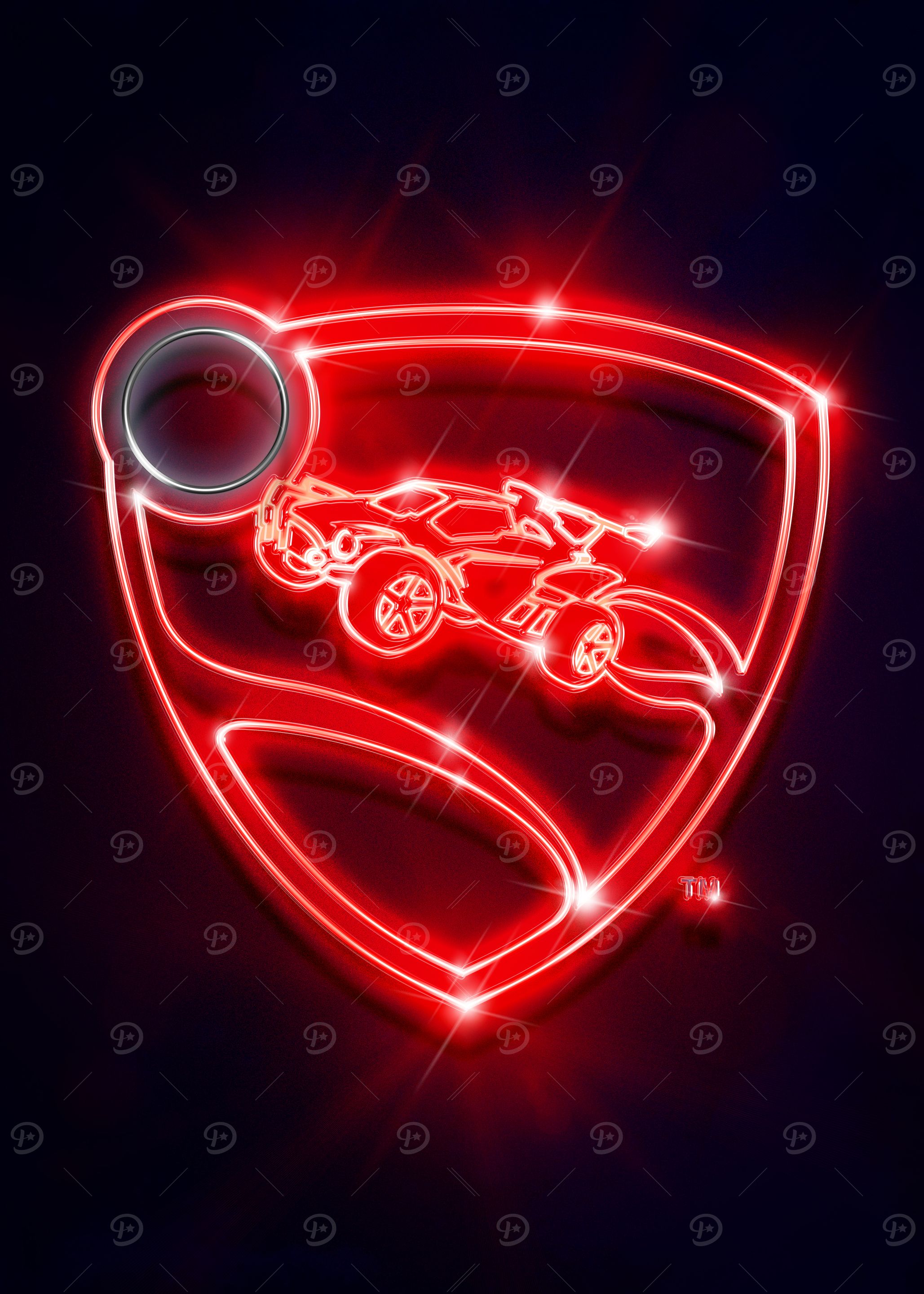 Red Logo Neon