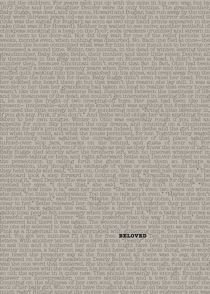 Beloved Morrison Book Text