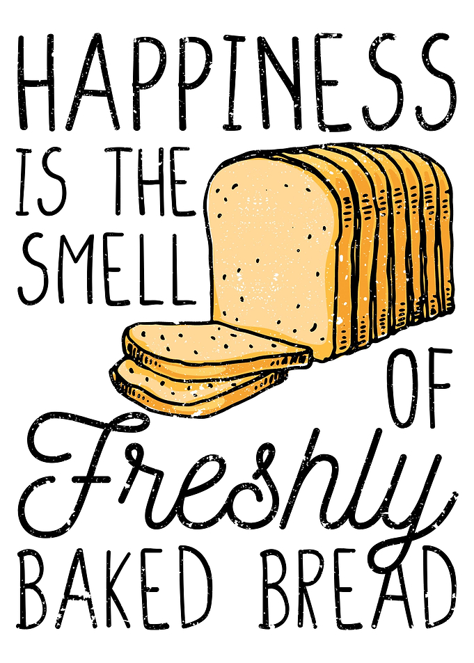 Funny Bread Baking Baker