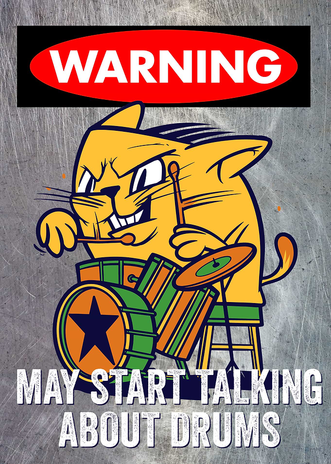 WARNING TALKING ANGRY CAT
