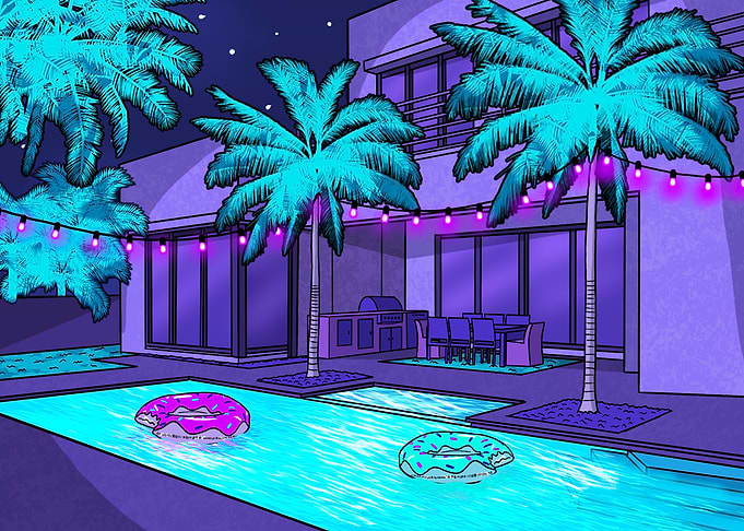 Beach Party After Dark