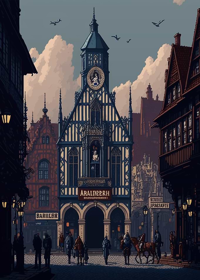 Paderborn Pixel art