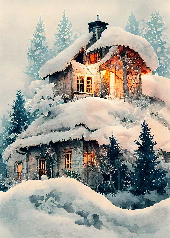 Watercolor Winter