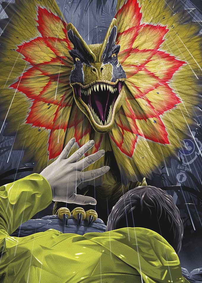 Dilophosaurus Attack!