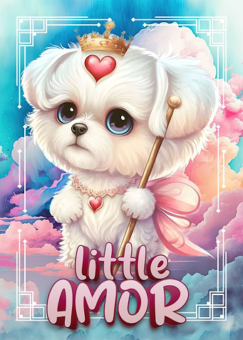 Cuddly Love Angel Dog