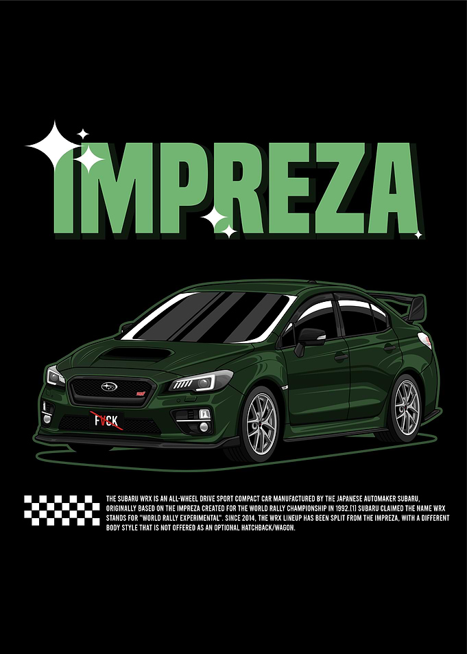 Subaru WRX STI Impreza 4