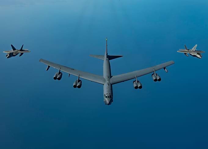 F22 and B52