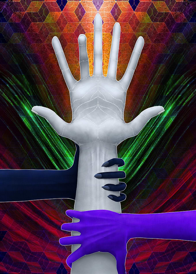 Symmetrical hand