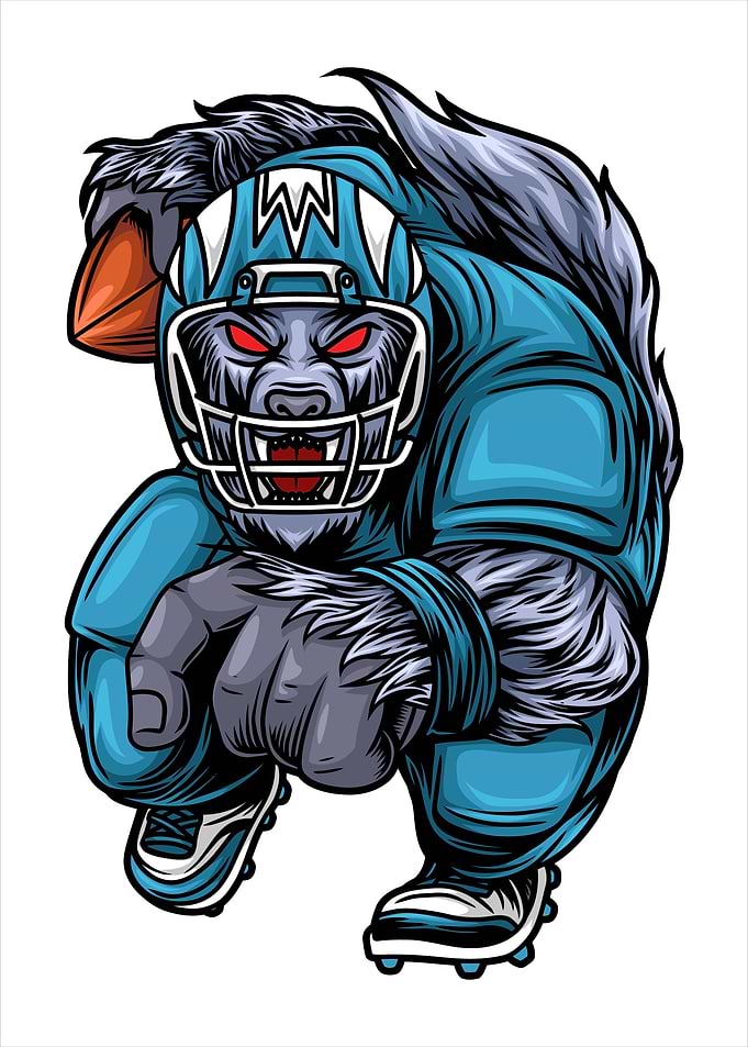 Wolf American Football