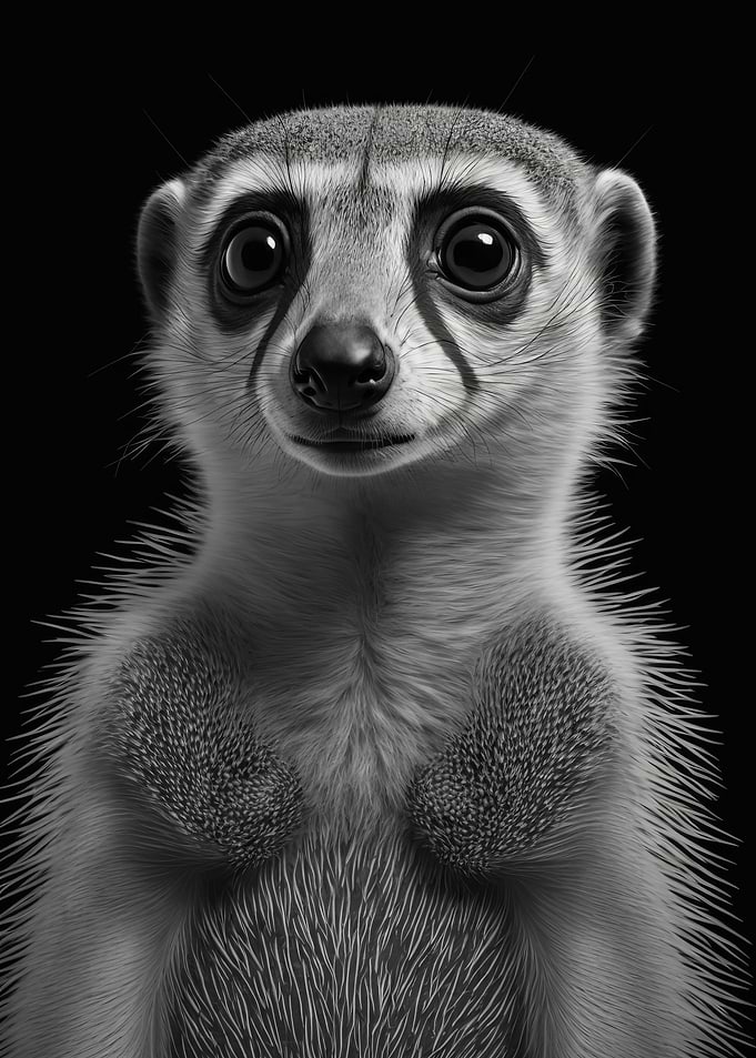 Portrait of a Meerkat