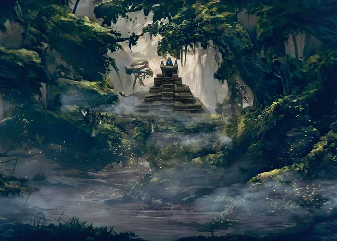 Ancient Stylized Pyramid