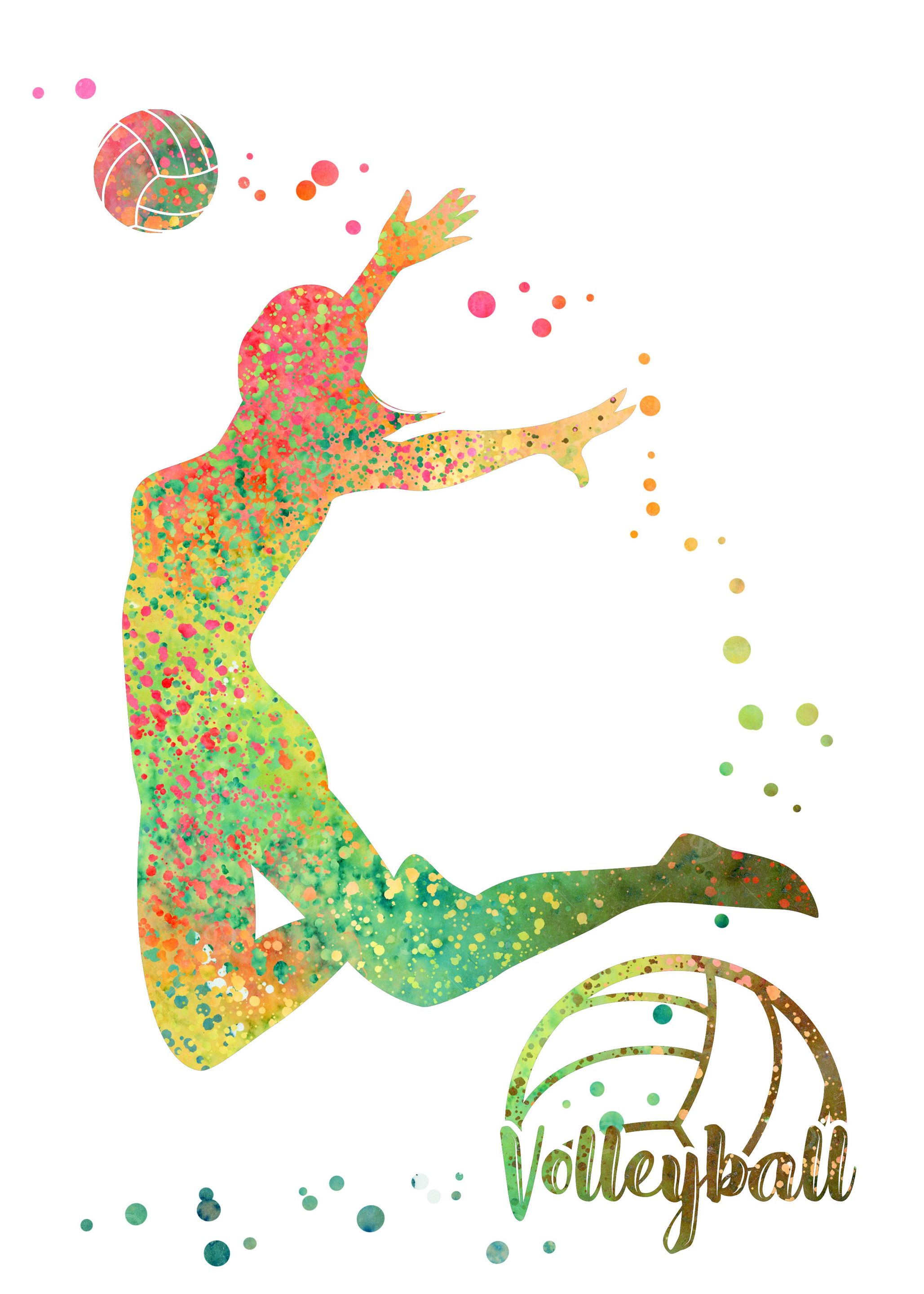 Volleyball girl