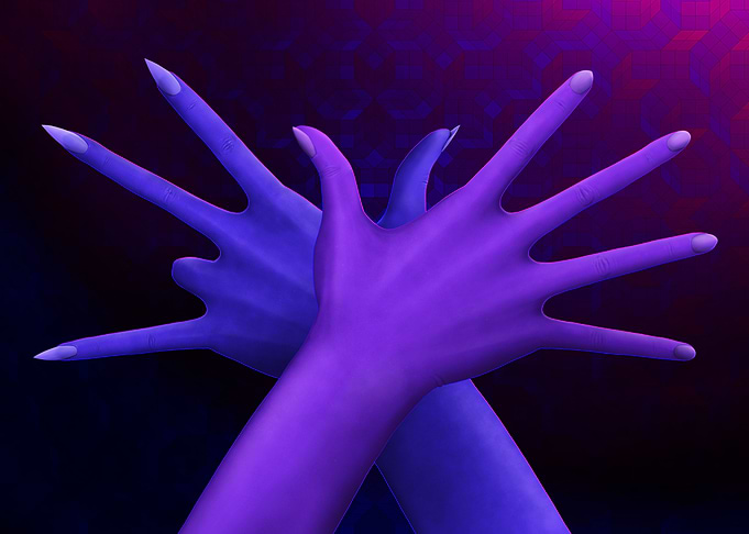 Nine fingered