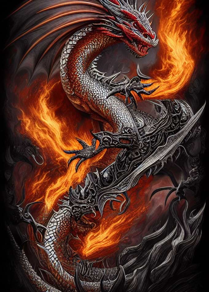 The Fire Dragon Fantasy